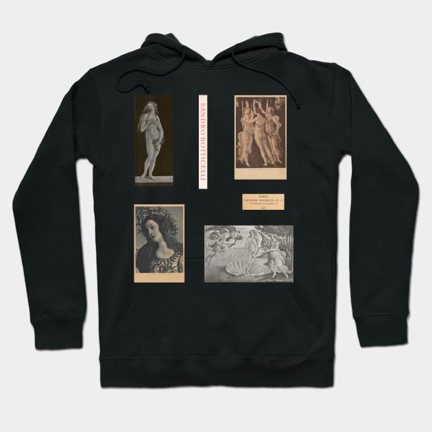 Sandro Botticelli Hoodie by Mary Rose 73744